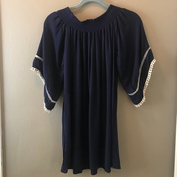 Papaya Navy Tunic - Picture 2 of 4
